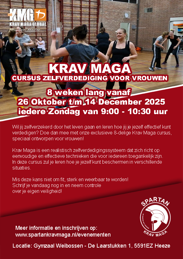 Krav Maga Zelfverdedigingscursus voor Vrouwen 2025 course